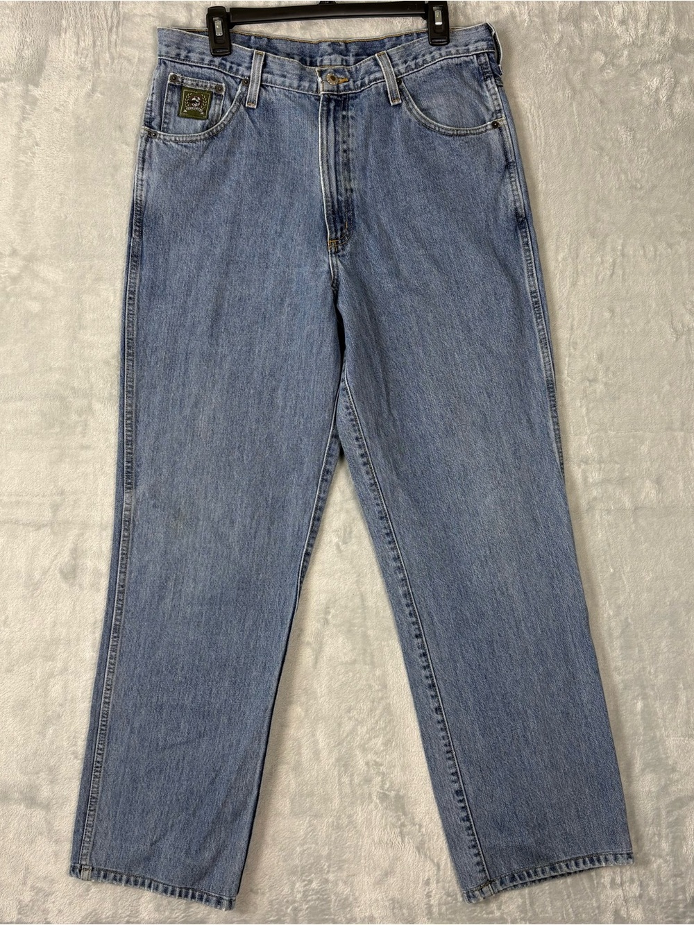 Cinch Green Tag Men’s Jeans 34x38 Hemmed to 30.5 Straight Leg Western Cowboy